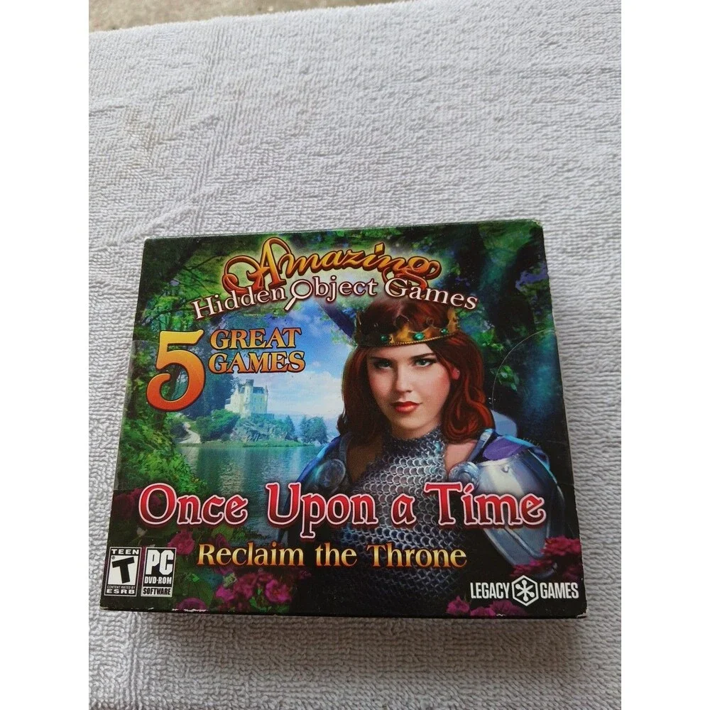Amazing Hidden Object Games: Once Upon a Time 4 - Reclaim The Throne PC DVD-Rom